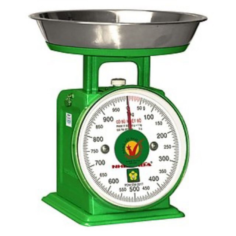 CÂN ĐỒNG HỒ LÒ XO 2KG, 5KG NHƠN HOÀ CHÍNH HÃNG