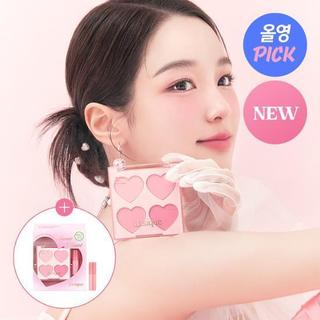 💗sweet heart collection kèm quà💗set phấn má 4 ô blending mood cheek 10.4g