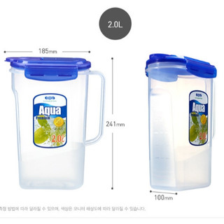 Bình nước Comex Aqua Premium Komax Hàn Quốc loại 2L, 1,3L chịu nhiệt độ từ -20 độ C đến 95 độ C