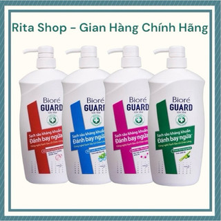 Sữa tắm Biore Guard mát lạnh kháng khuẩn, sạch mịn 800g