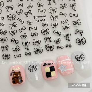 Sticker nơ lụa và các mẫu mới yoyo