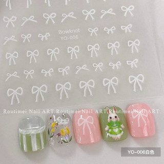 Sticker nơ lụa và các mẫu mới yoyo