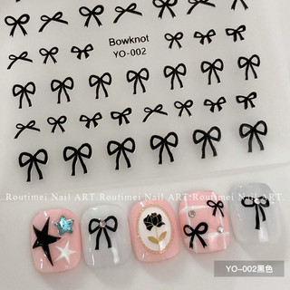 Sticker nơ lụa và các mẫu mới yoyo