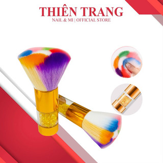 Chổi phủi cán đá - Chổi phủi bụi nail - Chổi phủi bụi lông mềm _ Chổi phụi bụi cán đá cao cấp