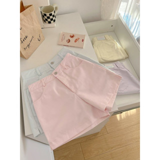 BUDDIES | Nelly Short | Quần short khaki pastel form rộng