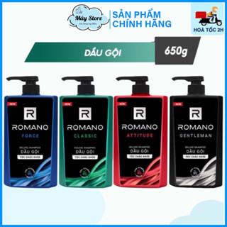 Dầu gội Romano hương nước hoa Classic/ Attitude/ Gentleman/ Force 650g
