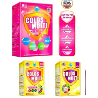 (1h tặng bình nhựa,2h tặng tai nghe) Sữa Colos multi pedia gold