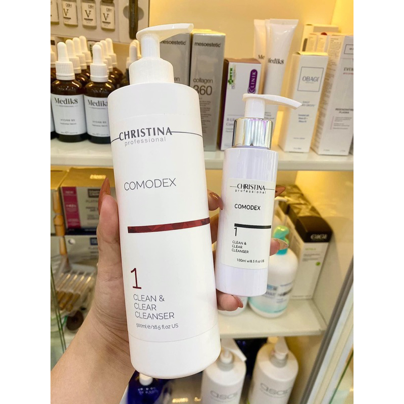 [HÀNG XÁCH] Sữa rửa mặt Chris Comodex (chiết và fullsize)