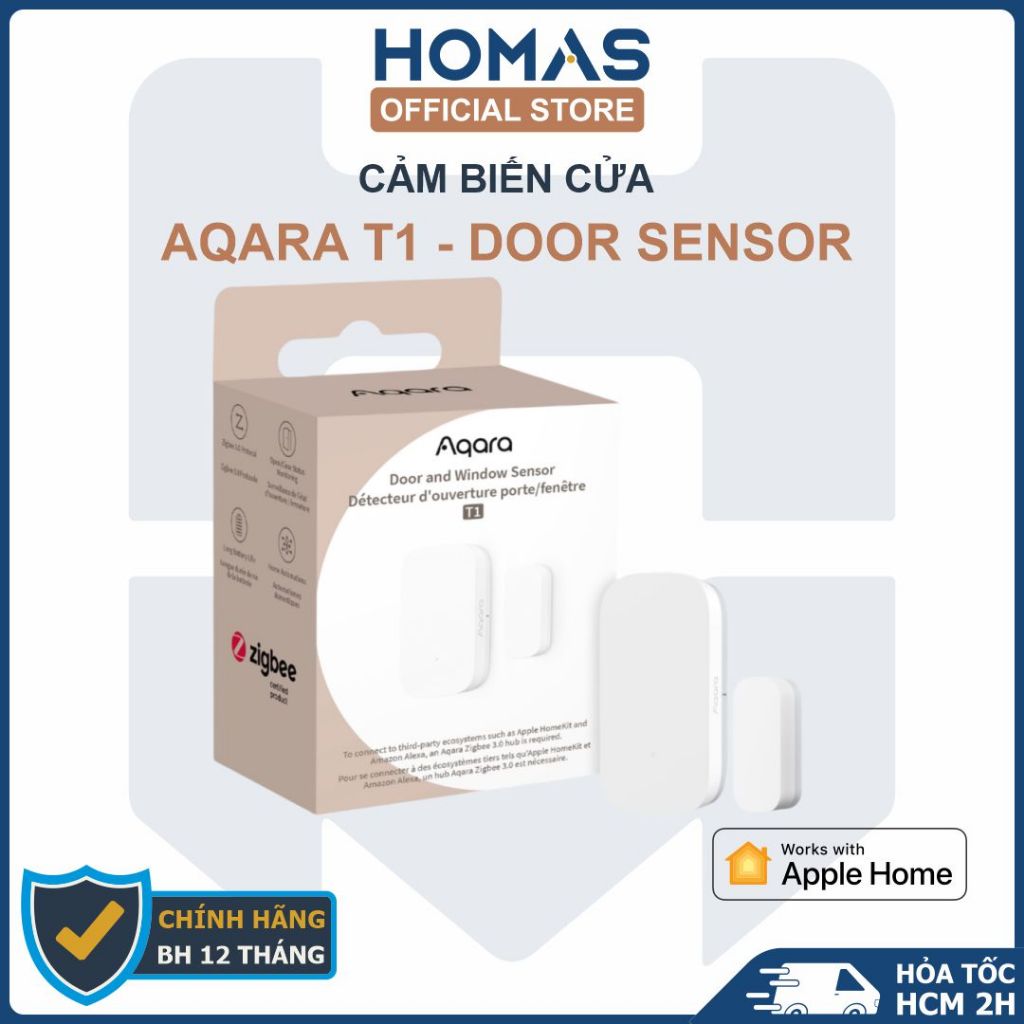 Aqara Door Sensor T1 - Cảm biến cửa thông minh - Apple Homekit - Quốc Tế