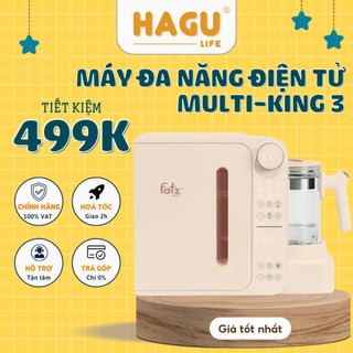 Máy đa năng điện tử fatz baby multi-king 3 fb9610rs tiệt trùng uvc led/ sấy khô/ làm sữa chua/ đun & hâm nước/ nấu chậm