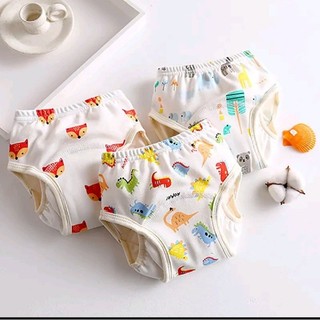 Mẫu mới (Giặt Được) Tã Vải Có Vách Ngăn Chống Tràn 2 bên đùi cho bé trai bé gái size từ 3 đến 22kg.