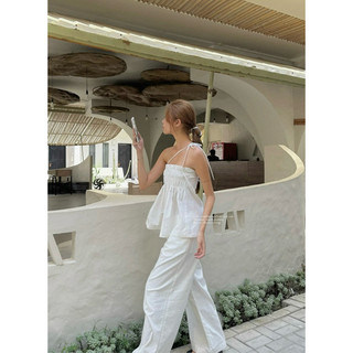 𝐄𝐫𝐢𝐧𝐚 𝐓𝐨𝐩 - áo nhún cúp ngực linen kèm dây mặc 2 kiểu