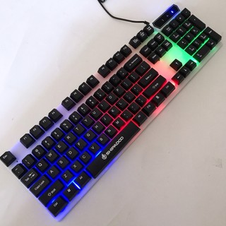 Bàn phím giả cơ shipadoo master d280 có đèn led - thiết kế đẹp, giá hợp lý