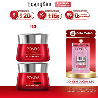 Kem dưỡng da chống lão hóa ngày và đêm Pond's Age Miracle 45g