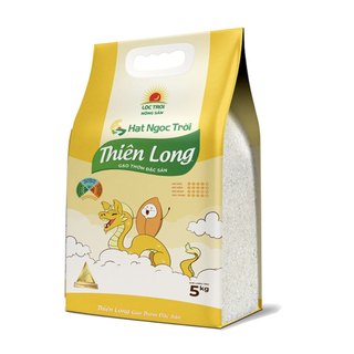 Gạo Hạt Ngọc Trời Thiên Long Túi 5kg - Date mới nhất