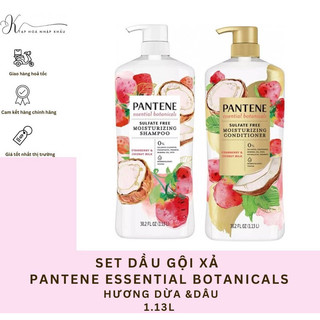 Dầu xả gội pantene essential botanicals 1.13l