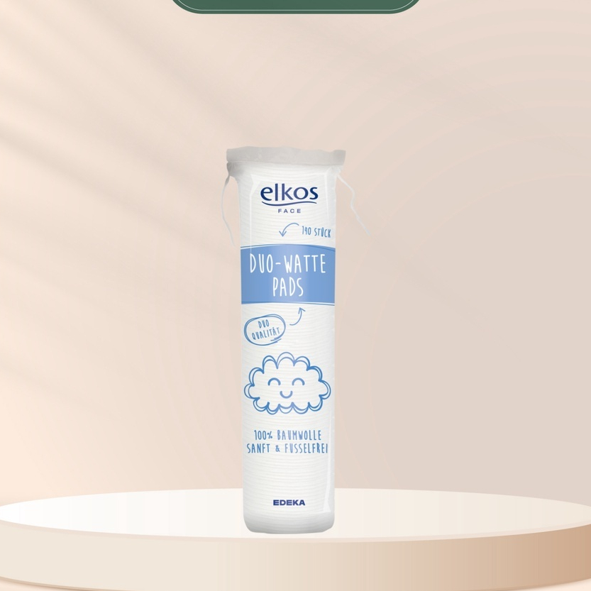 Bông tẩy trang Elkos Đức 140 miếng