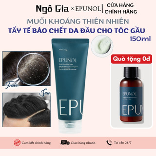 Tẩy Tế Bào Chết Da Đầu Muối Khoáng Làm Sạch Bã Nhờn Và Gầu Epunol Mineral Salt Scaler 150g