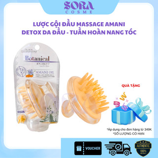 Lược gội đầu Amani Nhật Bản lược gội dưỡng sinh