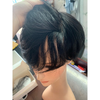 Tóc giả nam tạo được nhiều kiểu dáng Side Part, Layer, Short Quiff, Mohican, Basic làm từ tóc thật