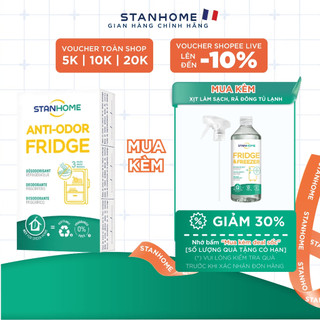 Miếng khử mùi tủ lạnh Stanhome Anti Odor Fridge 31gr