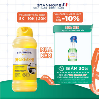 Nước Rửa Chén Đậm Đặc STANHOME Degreaser Hương Cam Chanh Tẩy Dầu Mỡ Đa Năng Cho Mọi Bề Mặt Nhà Bếp 750ML