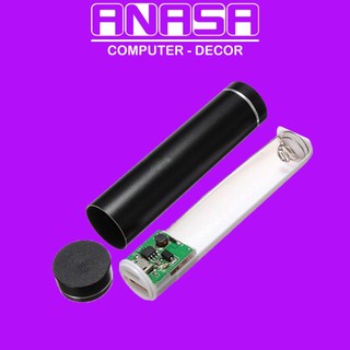Box Sạc Dự Phòng 1 Cell Vỏ Nhôm (Không Pin)
