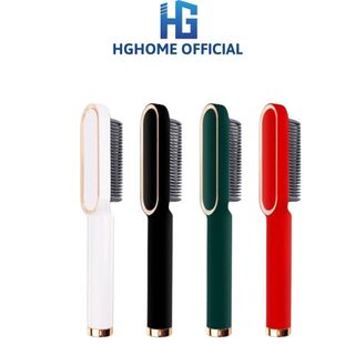 Lược điện chải thẳng tóc hghome, máy uốn duỗi tạo kiểu phù hợp với mọi loại tóc