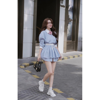 Set kẻ 𝐀𝐒𝐇𝐘𝐋𝐄𝐘 kèm tag hoa