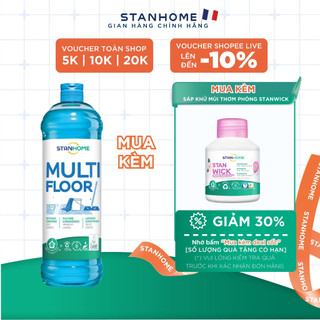 Nước lau sàn Stanhome Multi Floor Ecolabel 1000ml