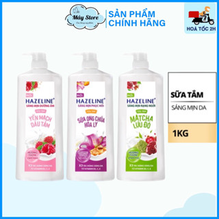 Sữa tắm dưỡng sáng mịn da Hazeline 1kg