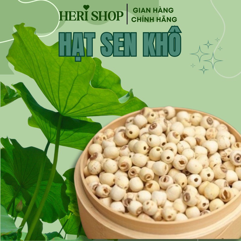 100g - Hạt sen khô - Heri Shop 0106