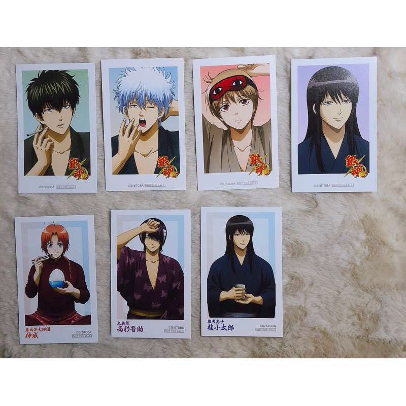 [đọc kĩ mô tả] Bromide card gintama chính hãng