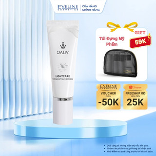 Kem chống nắng daliv lightcare nâng tông spf50+ pa+++ 50g