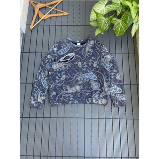 Áo Sweater nam nữ hiệu H và M hoạ tiết bandana  size L (63x56)