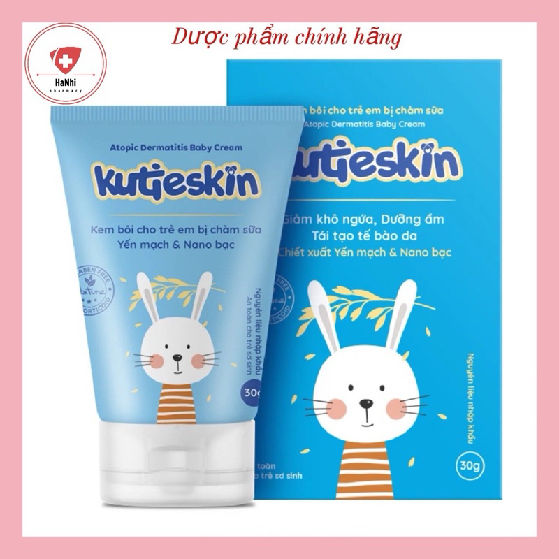 Kem bôi Chàm Sữa cho cho bé- Kutieskin