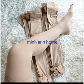   Dài 56 66 cm  1 đôi Tất đùi - tất vớ da chân dày dặn dài tới đùi chống nắng bảo vệ da chân 