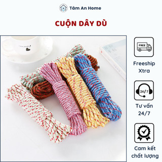 Cuộn Dây Dù 9.5- 10m Buộc Hàng Phơi Đồ Quần Áo Tiện Lợi