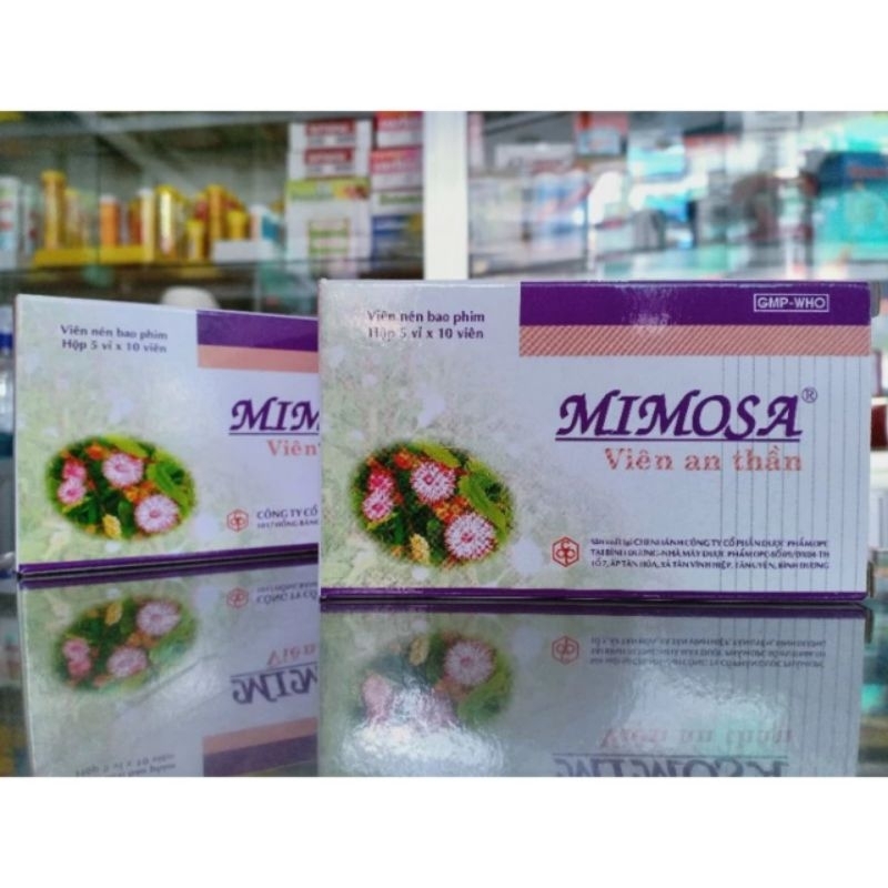 Viên An thần Thảo dược Mimosa ( Hộp 50 viên)