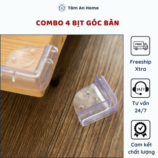 Bộ 4 Miếng Bịt Góc Bàn An Toàn Cho Trẻ
