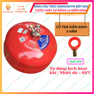 Bình cầu ch...ữ....a c..h...á...y tự động dragon vn bột abc 6kg có tem kiểm định