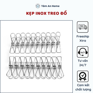 Kẹp INOX Treo Đồ 5.5 Cm