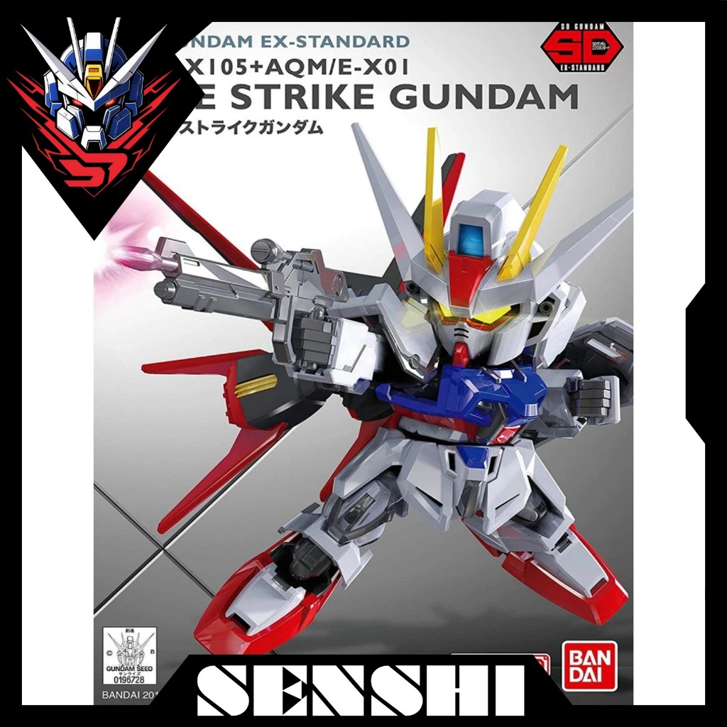 Mô hình lắp ráp SD Gundam EX-Standard (SDEX) 002 Aile Strike Gundam