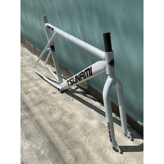 Khung Xe đạp Fixed gear/Tendo - Size 52 - Fake Tsunami
