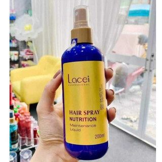 Xịt dưỡng LACEI Hair Spray Nutrition 200ml Phục Hồi Khô, Xơ, Hư Tổn, Dưỡng Mềm Mượt Và Dưỡng ẩm.