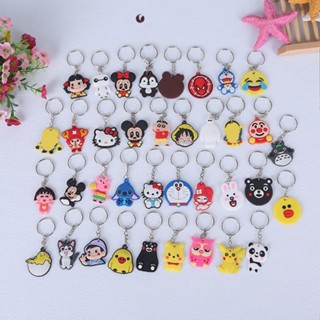 10 Móc Khóa 1 Mặt Giá Rẻ Giá Sỉ - Thỏ Hồng VPP