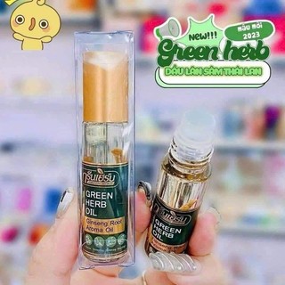 Dầu sâm, dầu lăn nhân sâm Greenherb Oil Thái Lan (8ml)