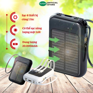Sạc Dự Phòng Sushi Nhỏ Gọn Có Thể Sạc Bằng Năng Lượng Mặt Trời