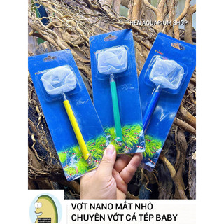 Vợt mắt nhỏ chuyên vớt cá tép baby , atermia , bobo..