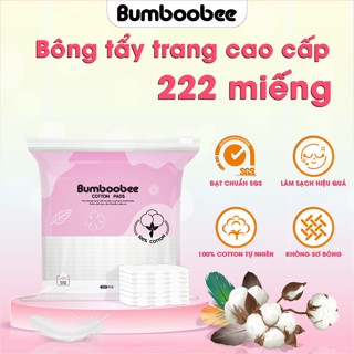 Combo 3 gói bông tẩy trang bumboobee cao cấp dành cho da nhạy cảm